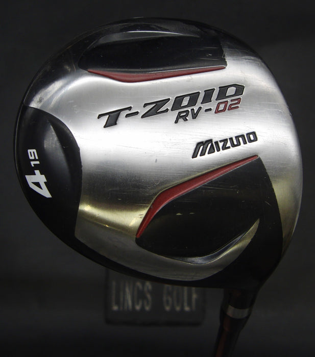 Mizuno T-Zoid RV-02 19° 4 Wood Stiff Graphite Shaft Mizuno Grip
