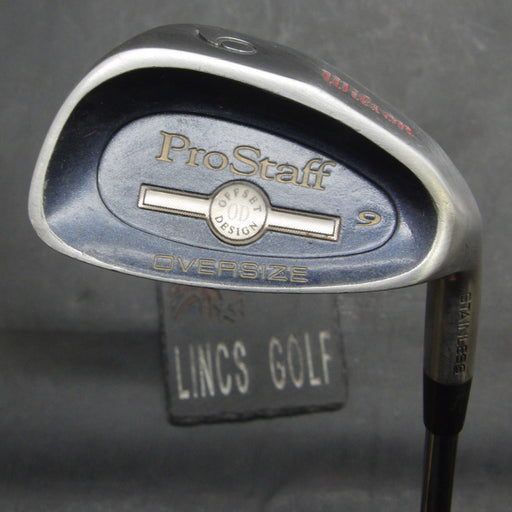 Wilson ProStaff Oversize 9 Iron Regular Steel Shaft Wilson Grip