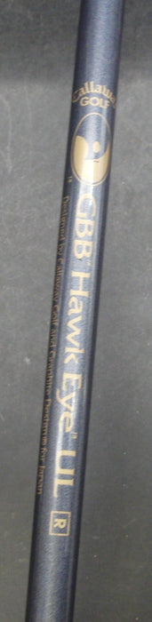Callaway Hawkeye Tungsten Injected Gap Wedge Regular Graphite Shaft Royal Grip