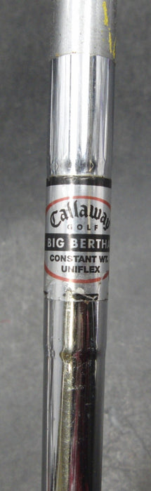 Callaway Big Bertha 10 Iron Uniflex Steel Shaft Callaway Grip