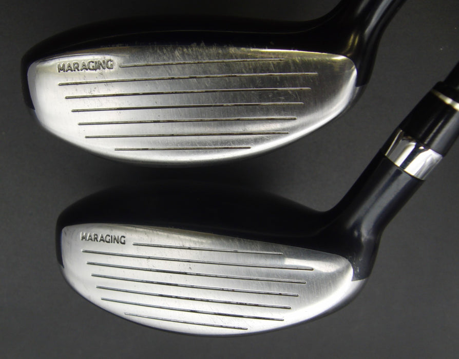 Set of 2 Macgregor Mactec NV 15° 3 Wood + 18° 5 Wood Stiff Graphite Shafts
