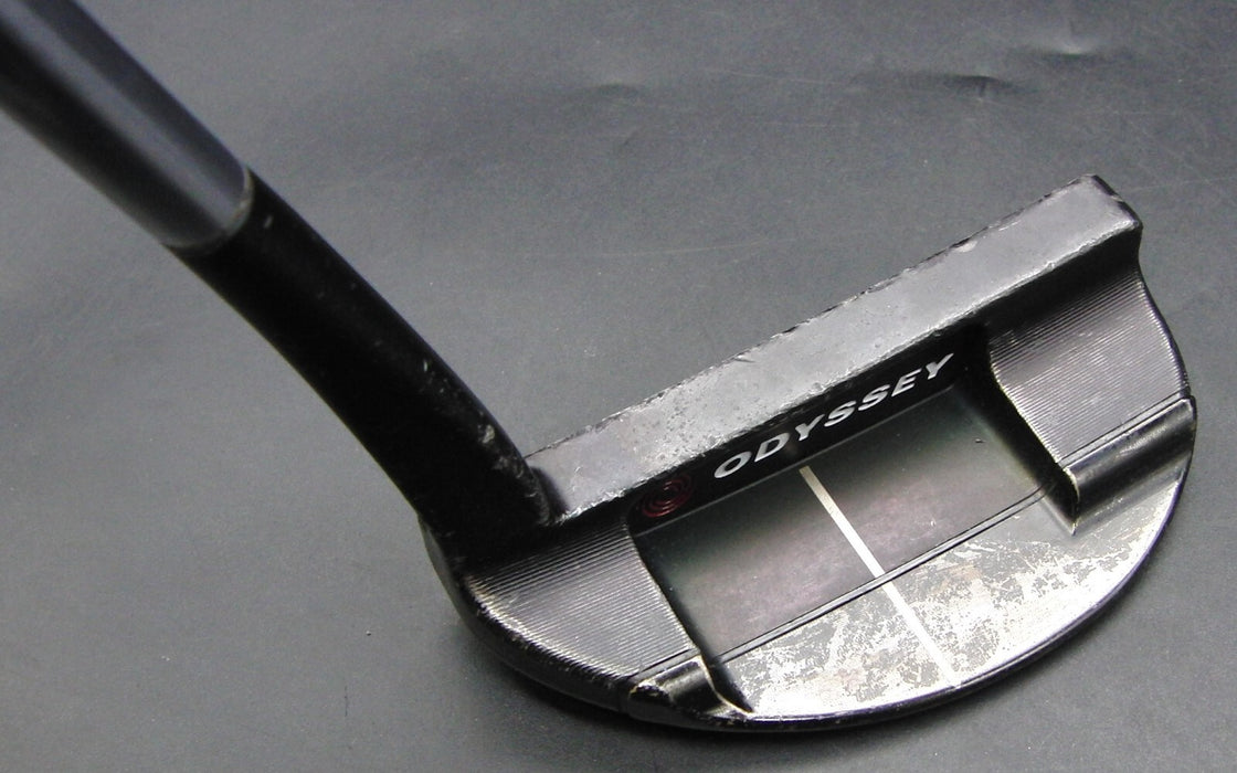 Odyssey White 9HT Damascus ix Putter Steel Shaft 87cm Length Odyssey Grip*