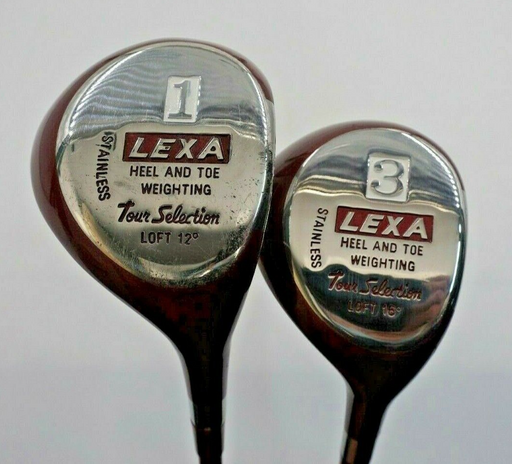 Japanese Ladies Set of 2 x Lexa 1 & 3 Woods Tour Selection Ladies Graphite