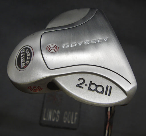 Odyssey White Steel 2-Ball Putter 85cm Length Steel Shaft PSYKO Grip*