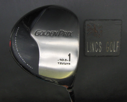 Golden Prix Tsuruya 10.5° Driver Stiff Graphite Shaft Golden Prix Grip