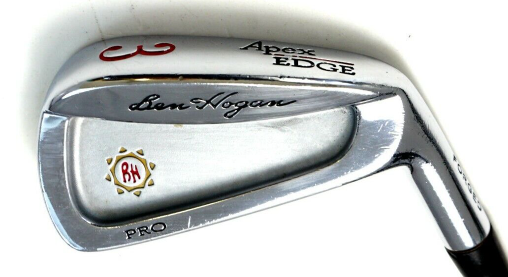 Ben Hogan Apex Edge Pro 3 Iron Stiff Flex Steel Shaft Golf Pride Grip
