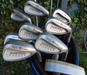 Set of TaylorMade Supersteel Burner Irons 5-SW+AW + Driver + 3+5 Wood + Putter