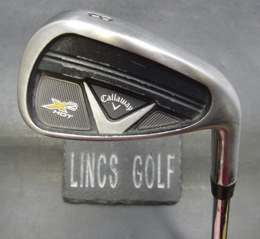 Callaway X2 Hot 8 Iron Stiff Steel Shaft Callaway Grip