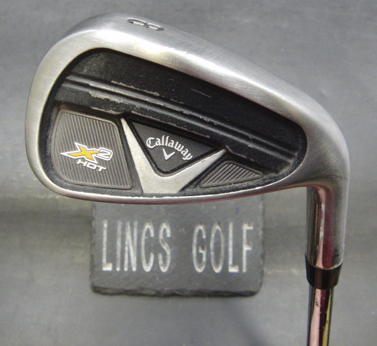 Callaway X2 Hot 8 Iron Stiff Steel Shaft Callaway Grip