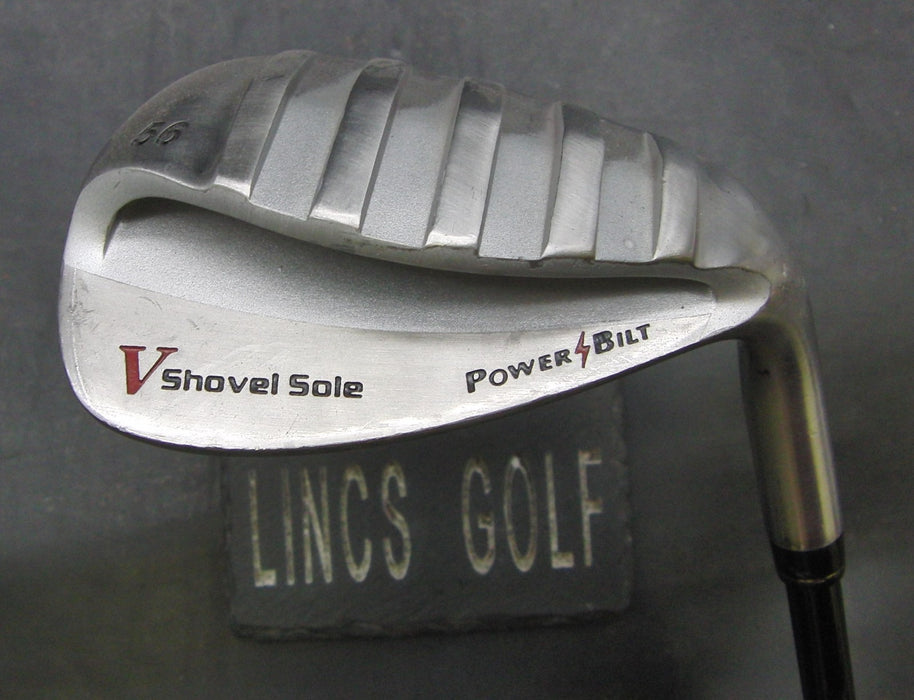 Power Bilt V Shovel Sole 56° Sand Wedge Wedge Flex Graphite Shaft PowerBilt Grip