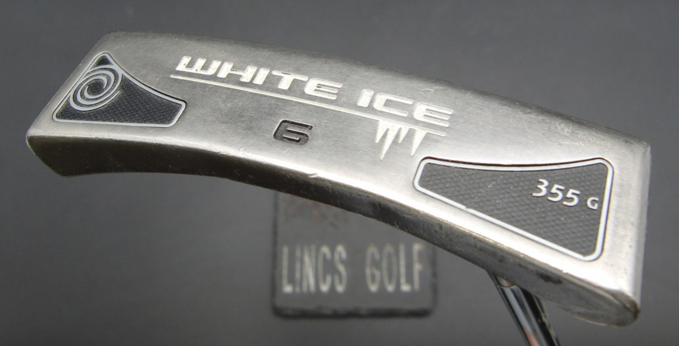 Odyssey White Ice 6 355G Putter Steel Shaft 86cm Length Muziik Grip