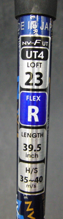 Mactec UT NV-F 23° 4 Hybrid Regular Graphite Shaft Mactec NV-F Grip