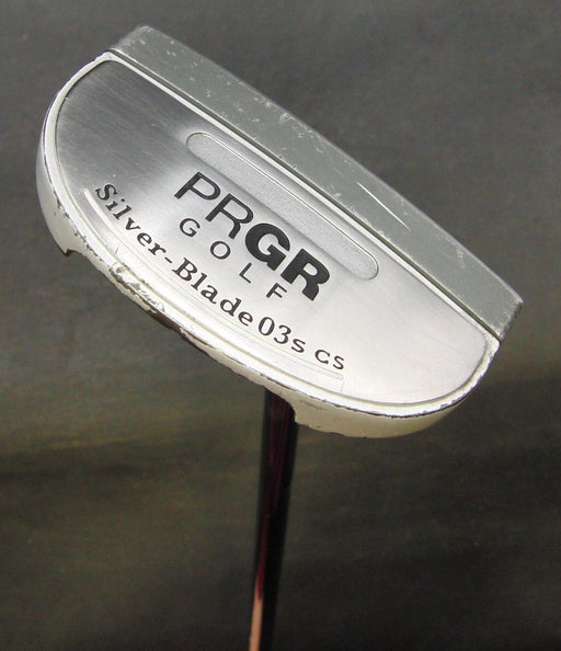 PRGR Silver-Blade 03s CS Putter 84cm Playing Length Steel Shaft Sev Golf Grip