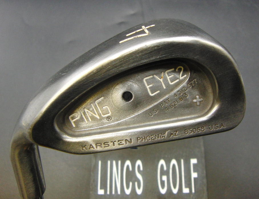 Left-Handed Ping Eye2+ Black Dot 4 Iron Regular Steel Shaft  Grip Rite Grip