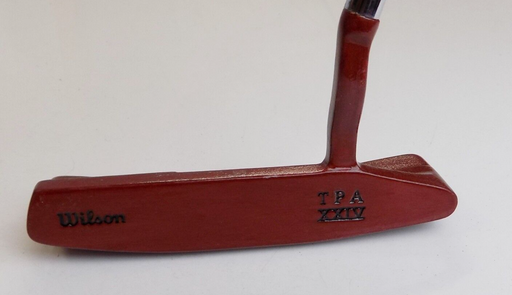 Refinished Wilson TPA XXIV Putter Steel Shaft 87cm Playing Length Wilson Grip