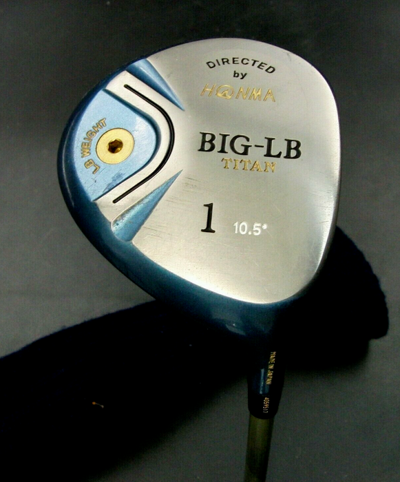 Honma Big-Lb Driver 10.5° Stiff Graphite Shaft Winn Xi8 Grip