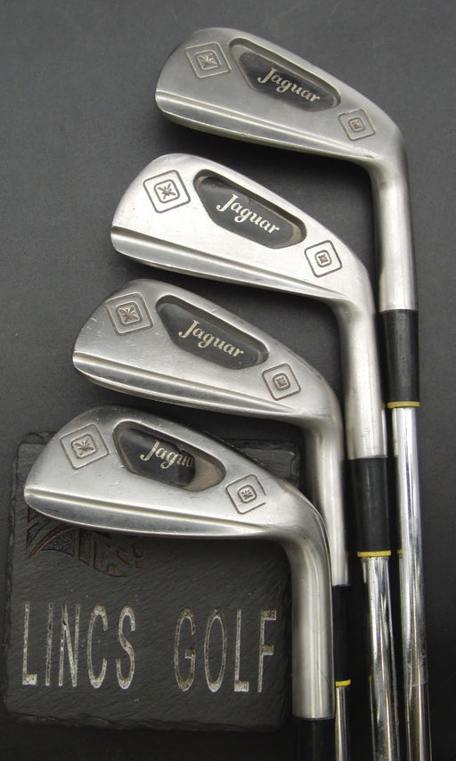 Set of 4 Lynx Jaguar 3,5,7+9 Irons Regular Steel Shafts Jaguar Grip