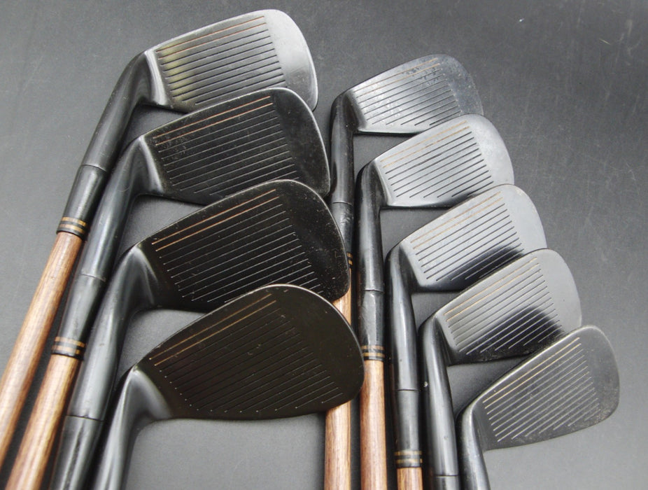 Set of 9x Chicago Classic Irons 3-SW Hickory Shafts Rite Grips