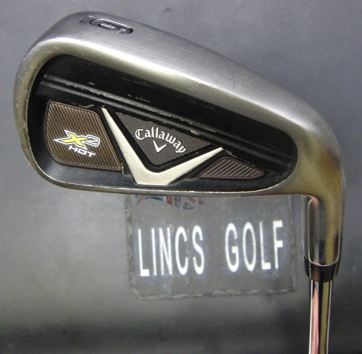 Callaway X2 Hot 6 Iron Regular Steel Shaft Golf Pride Grip