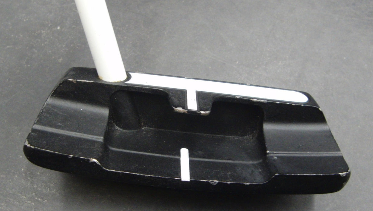 One Line Blade Putter Steel Shaft 86cm Length Black Grip