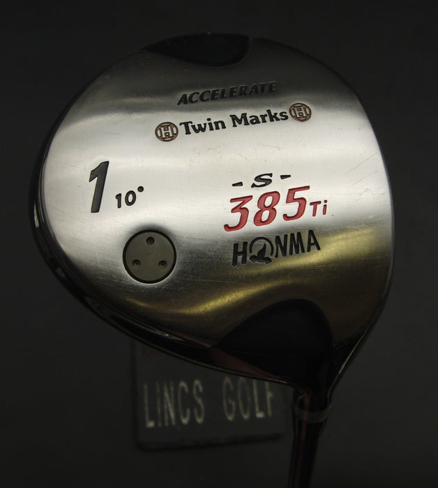 Honma Twin Marks 385Ti 10° Driver Regular Graphite Shaft Honma Grip