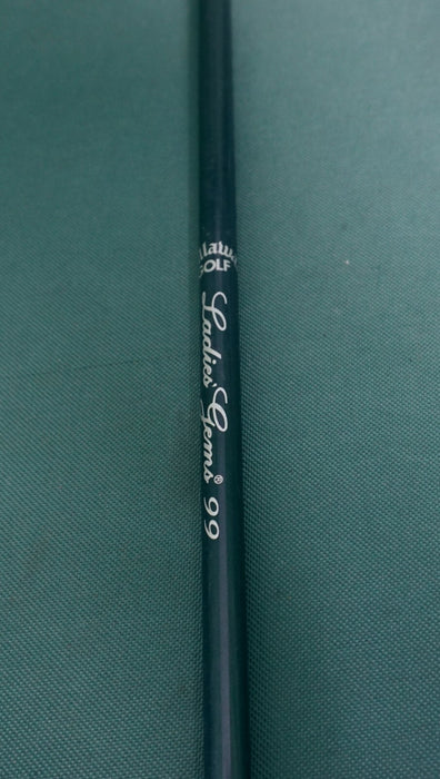 Ladies Callaway Big Bertha Steelhead 3 Wood Ladies Graphite Shaft Gems Grip