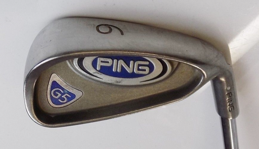 Ping G5 White Dot 6 Iron AWT Regular Flex Steel Shaft Ping Grip