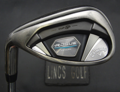 Left-Handed Callaway Rogue Star Gap A Wedge Stiff Steel Shaft Golf Pride Grip