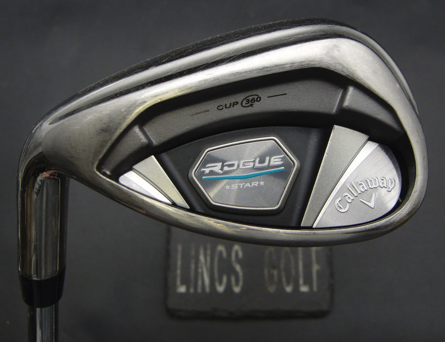 Left-Handed Callaway Rogue Star Gap A Wedge Stiff Steel Shaft Golf Pride Grip