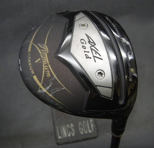 Axel Gold Premium 5 Wood Regular Graphite Shaft Black Grip