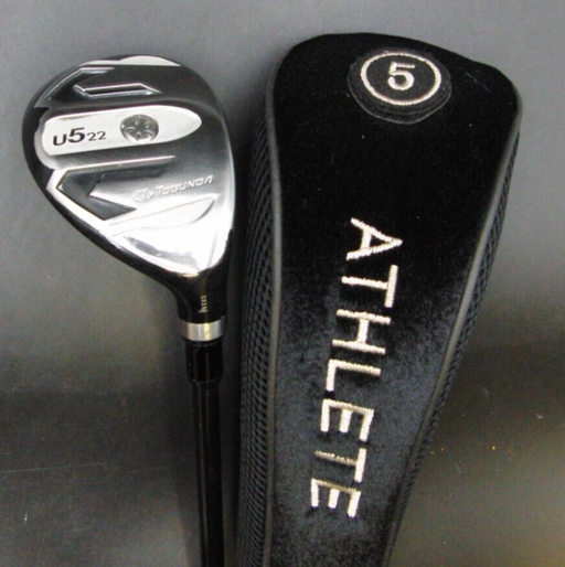 Japanese Tobunda U5 22º 5 Hybrid Regular Flex Graphite Shaft ATHLETE H/C