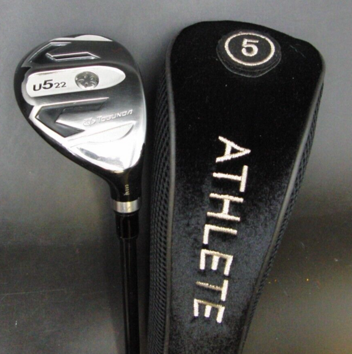 Japanese Tobunda U5 22º 5 Hybrid Regular Flex Graphite Shaft ATHLETE H/C
