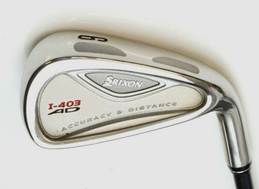 Srixon I-403 AD 6 Iron Srixon SV-3000 Stiff Graphite Shaft Srixon Grip