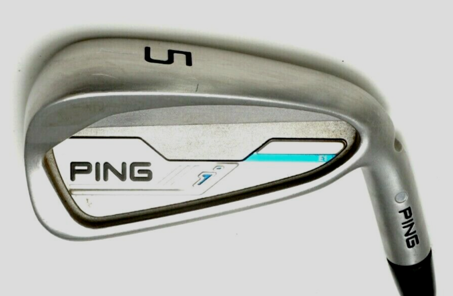 Ping i Series E1 Silver Dot 5 Iron NS Pro Modus 3 Stiff Steel Shaft Ping Grip