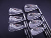 Set of 7x TaylorMade R9 Forged Irons 4-PW Stiff Steel Shafts STM Grips*