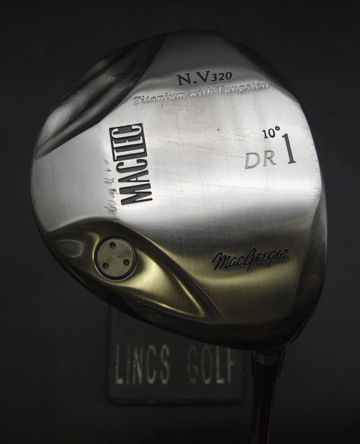MacGregor MACTEC N.V320 10° Driver Stiff Graphite Shaft TourEdge Grip