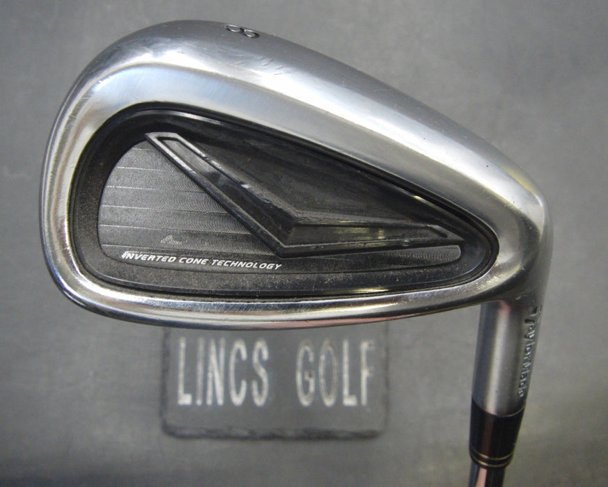 TaylorMade R9 8 Iron Stiff Steel Shaft Saplize Grip( Missing Badge)