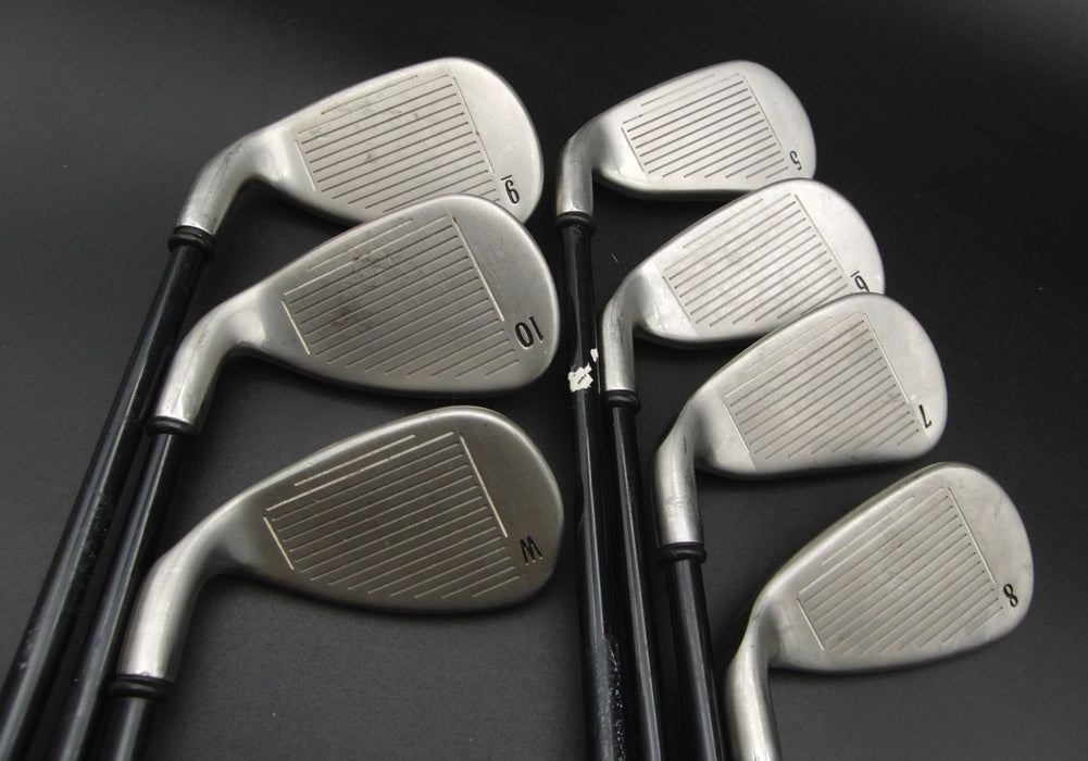 Set of 7x Callaway Big Bertha 2004 Irons 5-10+PW Regular Graphite Shafts*