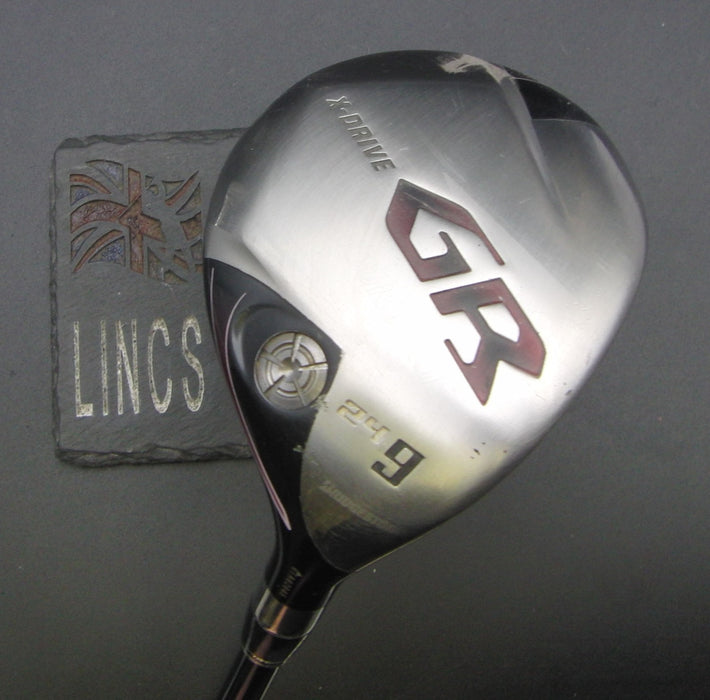 Bridgestone X-Drive GR 24° 9 Hybrid Stiff Graphite Shaft Elite Grip*