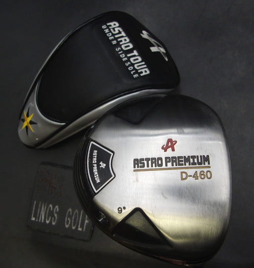 Astro Premium D-460 9° Driver Stiff Graphite Shaft PGM Grip & Astro Tour H/C