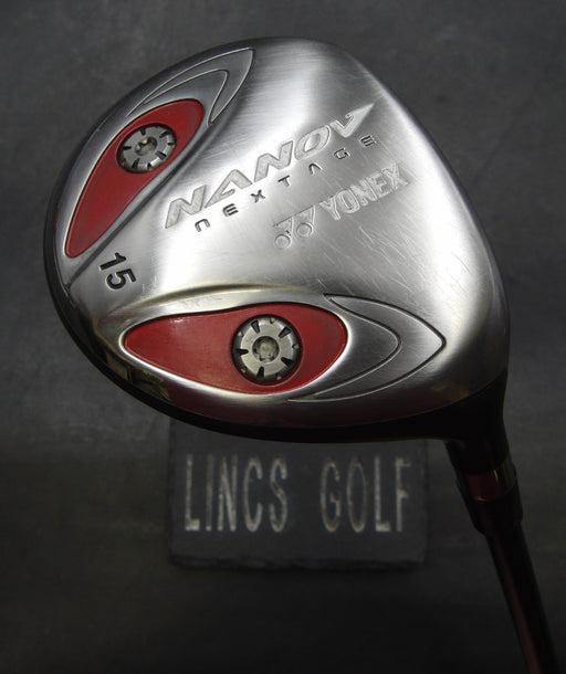Yonex Nanov Nextage 15° 3 Wood Extra Stiff Graphite Shaft with Grip