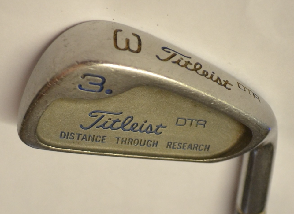 Ladies Titleist DTR 3 Iron True Temper Steel Shaft