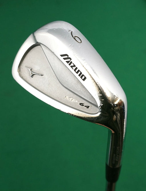 Mizuno MP-64 Forged 9 Iron True Temper Regular Steel Shaft Black Widow Grip