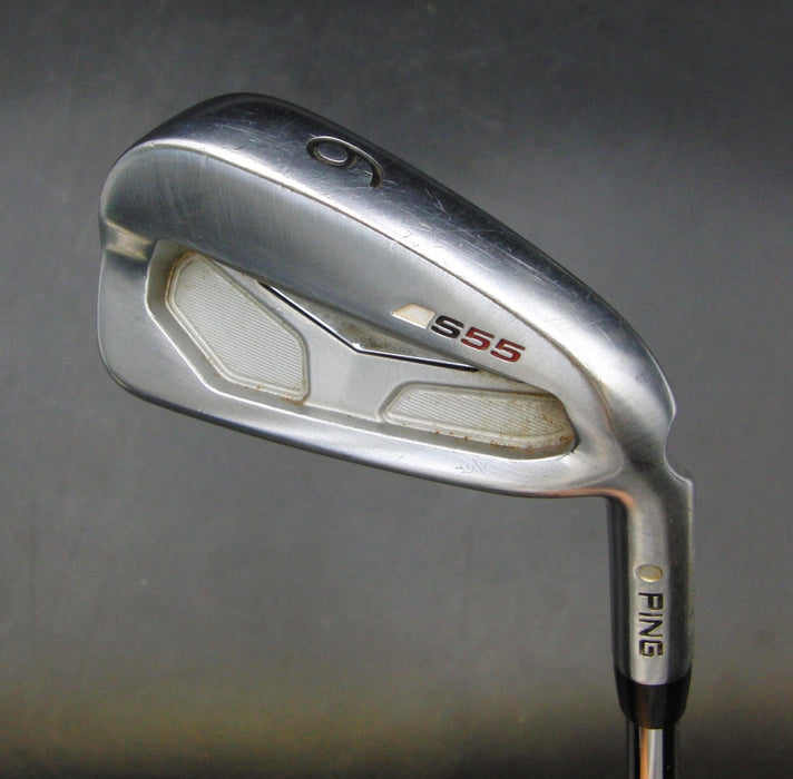 Ping S55 Silver Dot 6 Iron Regular Steel Shaft Ping Grip