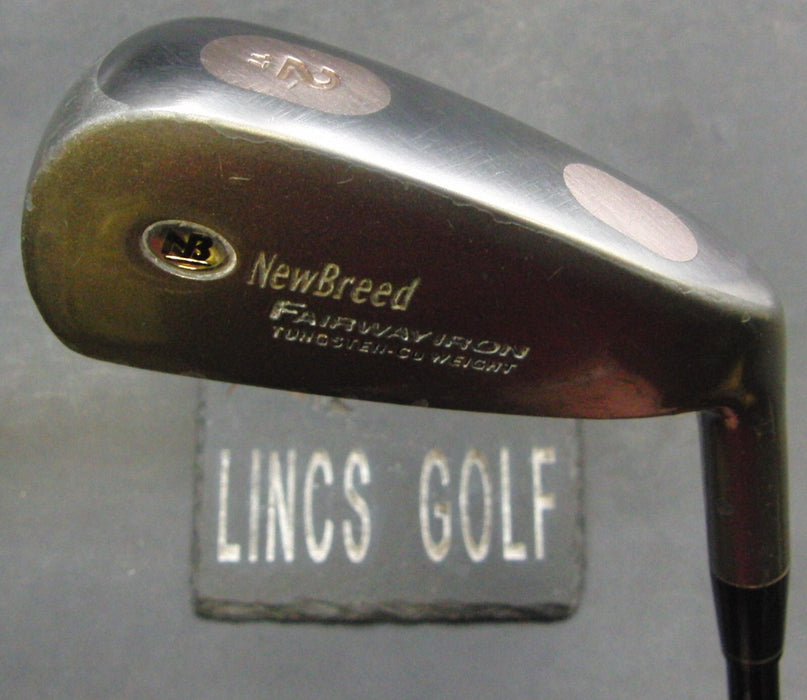 New Breed Fairway Iron 2 Iron Stiff Graphite Shaft Golf Pride Grip +HC