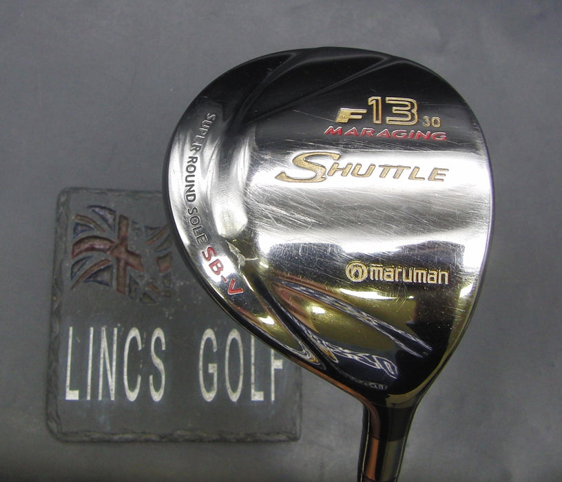 Maruman Marging Shuttle 30° 13 Wood Regular Graphite Shaft Benross Grip*