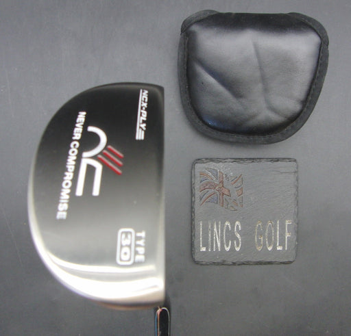 Never Compromise Type 30 Putter 86cm Length Steel Shaft Black Grip + Head Cover