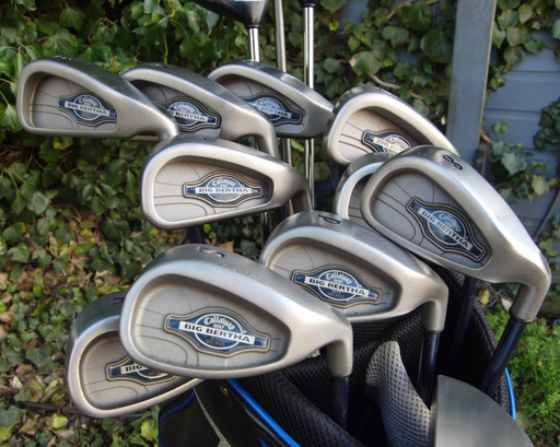 Set of Callaway Big Bertha X12 3-SW+AW + Driver+4 Wood +5 Wood +Putter*