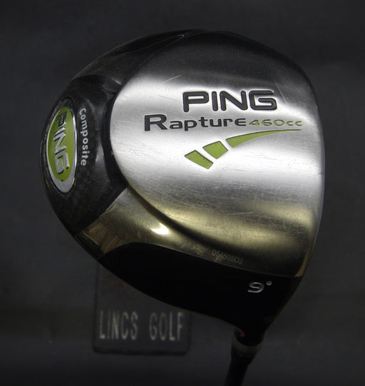 Ping Rapture 460cc 9° Driver Regular Graphite Shaft Ping Grip*