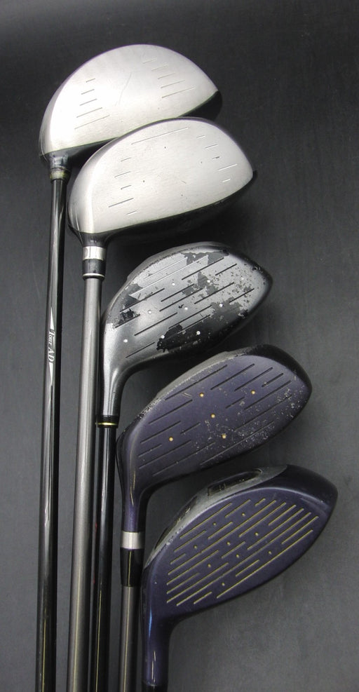 Set of 5x Multi Brands Drivers Regular & Stiff Graphite Shafts